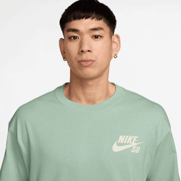Nike SB Classic Logo Skate Tee Pistachio Frost-Black Sheep Skate Shop