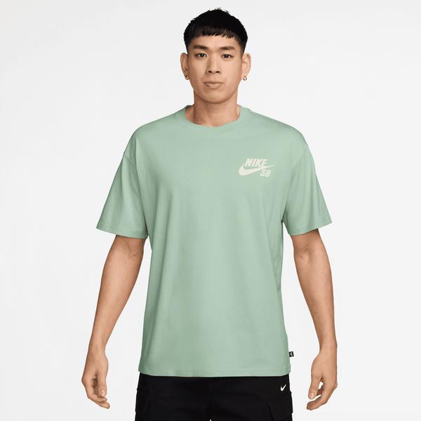 Nike SB Classic Logo Skate Tee Pistachio Frost-Black Sheep Skate Shop