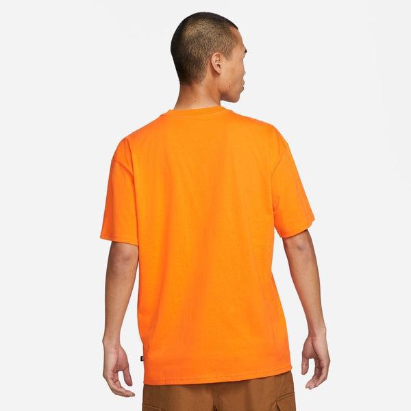 Nike SB Classic Logo Skate Tee Safety Orange-Black Sheep Skate Shop