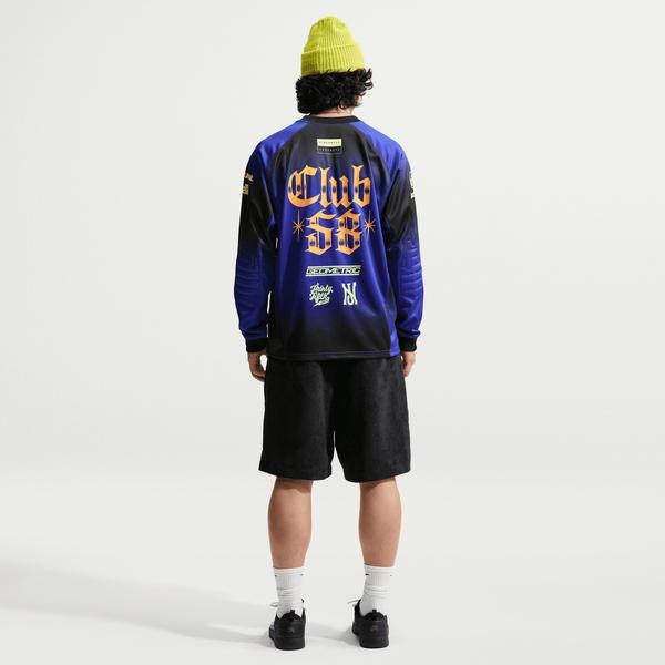 Nike SB "Club 58" FC Pack Long Sleeve Skate Jersey Dark Concord-Black Sheep Skate Shop