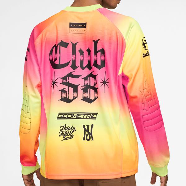 Nike SB "Club 58" FC Pack Long Sleeve Skate Jersey Hyper Pink-Black Sheep Skate Shop