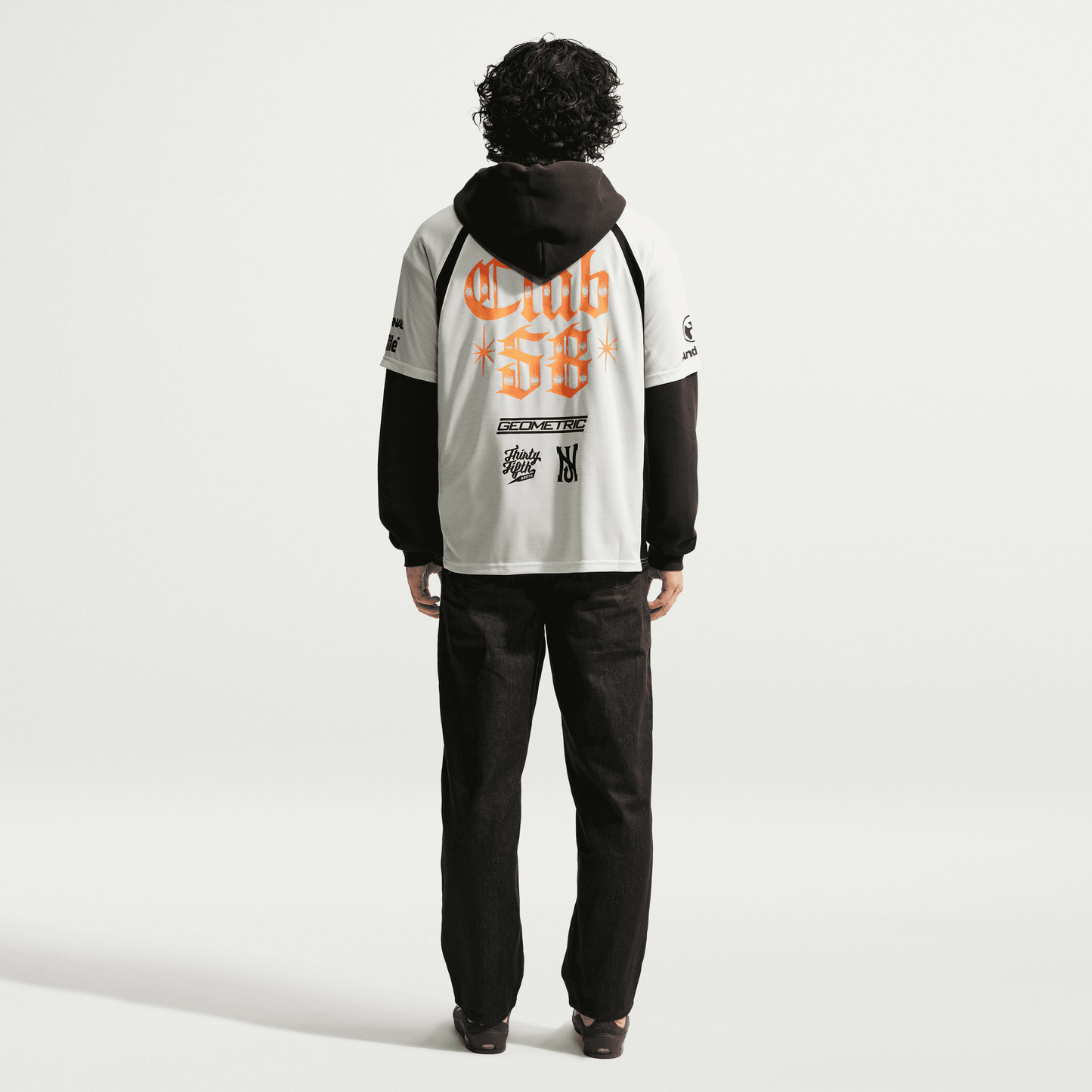 Nike SB "Club 58" Short Sleeve Skate Jersey Sail - Black-Black Sheep Skate Shop