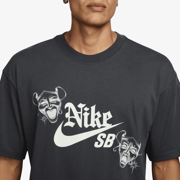 Nike SB Drama Graphic Skate Tee Anthracite-Black Sheep Skate Shop