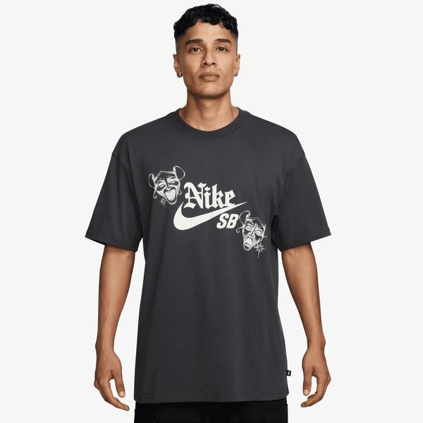 Nike SB Drama Graphic Skate Tee Anthracite-Black Sheep Skate Shop