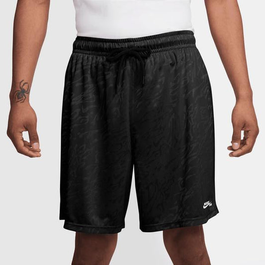 Nike SB Dry-Fit Skate Shorts Black - White-Black Sheep Skate Shop