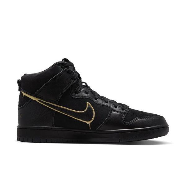 Nike SB Dunk High Pro "FAUST" Black - Metallic Gold-Black Sheep Skate Shop
