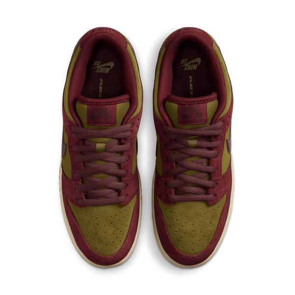 Nike SB Dunk Low Pro Dark Team Red - Burgundy Crush - Olive Flak-Black Sheep Skate Shop