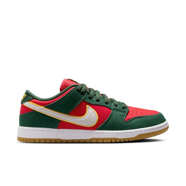 Red nike sb dunk low online