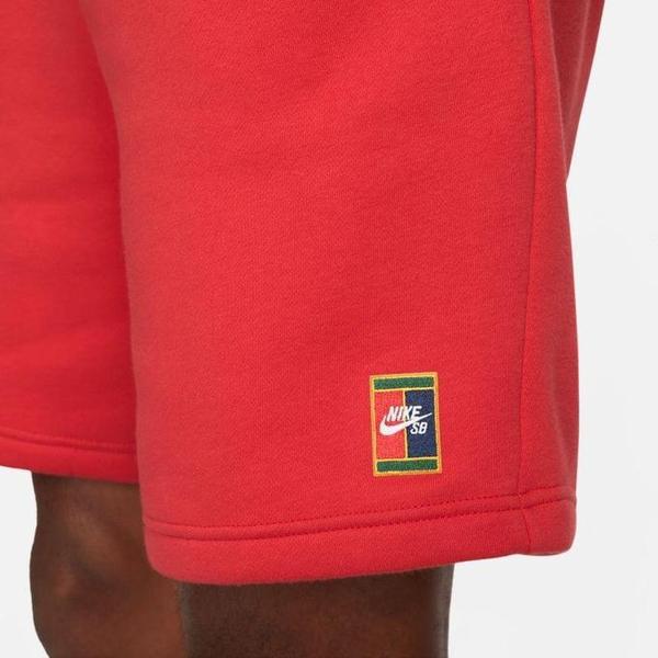 Nike SB Fleece Court Skate Shorts University Red - Binary Blue-Black Sheep Skate Shop
