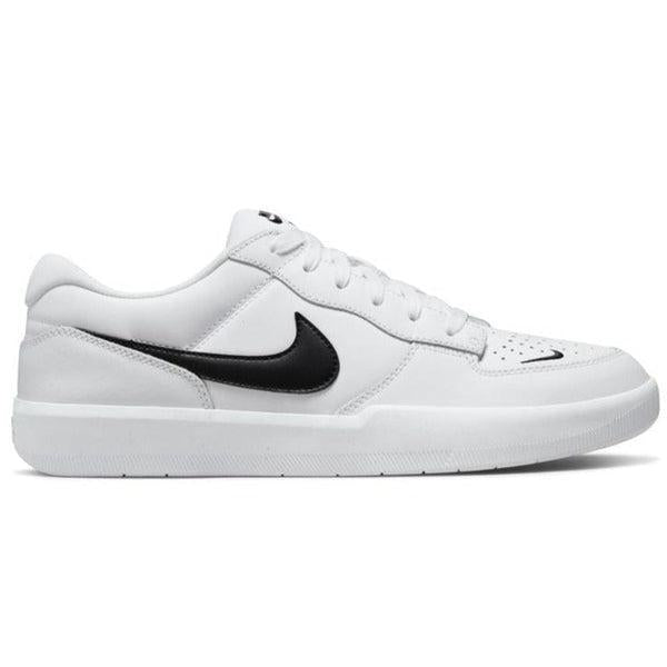 Nike SB Force 58 Premium Leather White - Black - White-Black Sheep Skate Shop