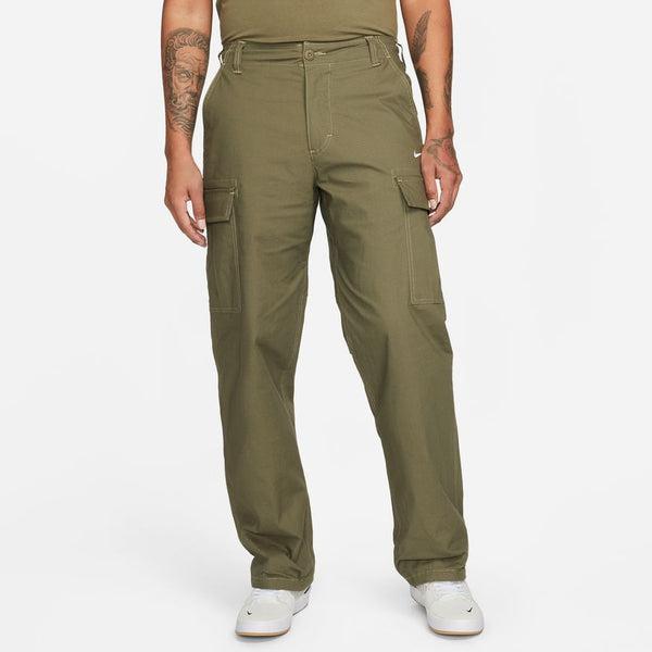 Nike SB Kearny 2023 Skate Cargo Pants Medium Olive - White-Black Sheep Skate Shop