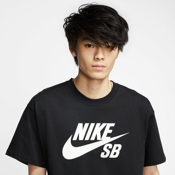 Nike SB Logo Skate Tee Black - White-Black Sheep Skate Shop