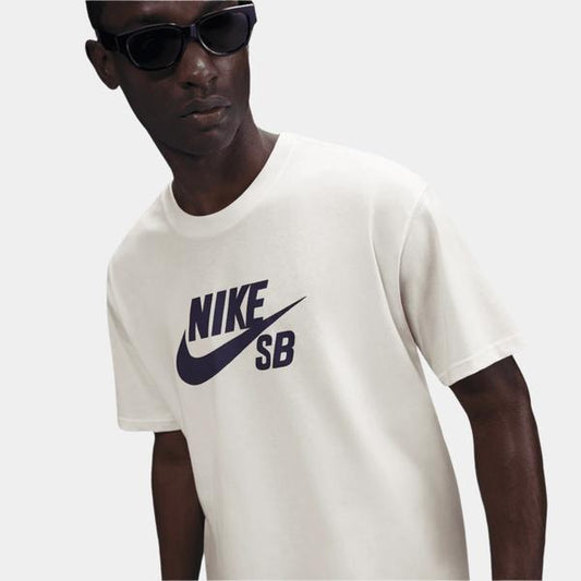 Nike SB Logo Skate Tee Sail - Purple-Black Sheep Skate Shop