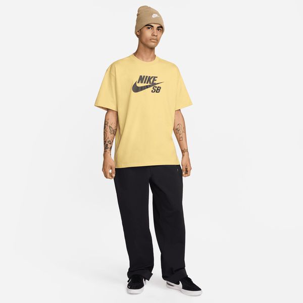 Nike SB Logo Skate Tee Saturn Gold-Black Sheep Skate Shop