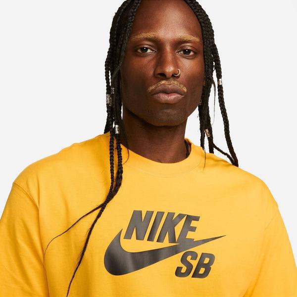 Nike SB Logo Skate Tee University Gold - Black-Black Sheep Skate Shop