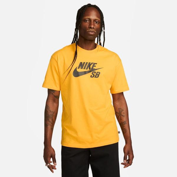 Nike SB Logo Skate Tee University Gold - Black-Black Sheep Skate Shop