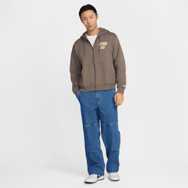 Nike SB Loose Double Knee Denim Skate Pants Diffused Blue - White-Black Sheep Skate Shop