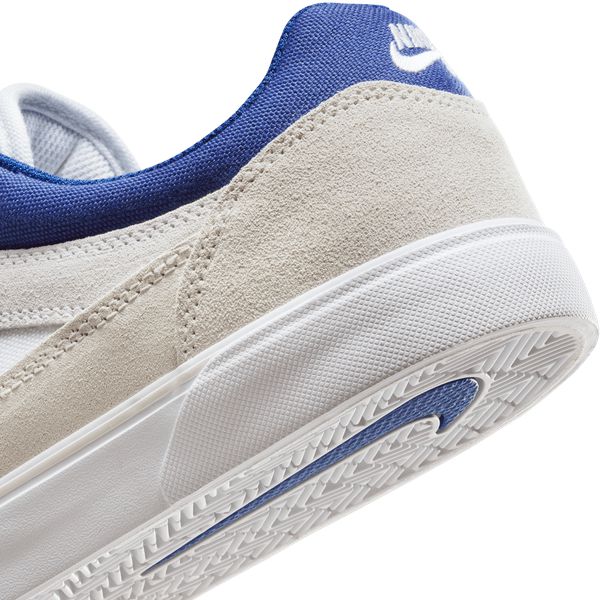 Nike SB Malor Skate Shoes White - Deep Royal Blue - Platinum Tint-Black Sheep Skate Shop