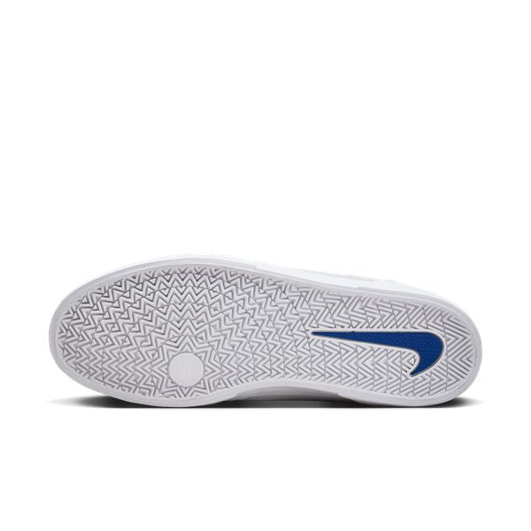 Nike SB Malor Skate Shoes White - Deep Royal Blue - Platinum Tint-Black Sheep Skate Shop