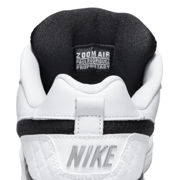Nike SB Paul Rodriguez P-Rod Zoom Air Low QS White - Black - Clear-Black Sheep Skate Shop