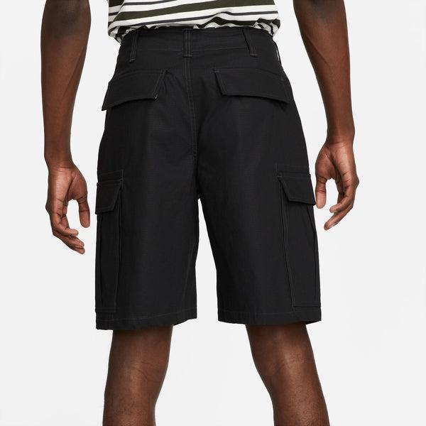 Nike SB Skate Cargo Shorts Black - White-Black Sheep Skate Shop