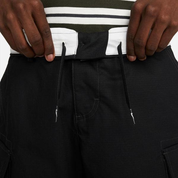 Nike SB Skate Cargo Shorts Black - White-Black Sheep Skate Shop