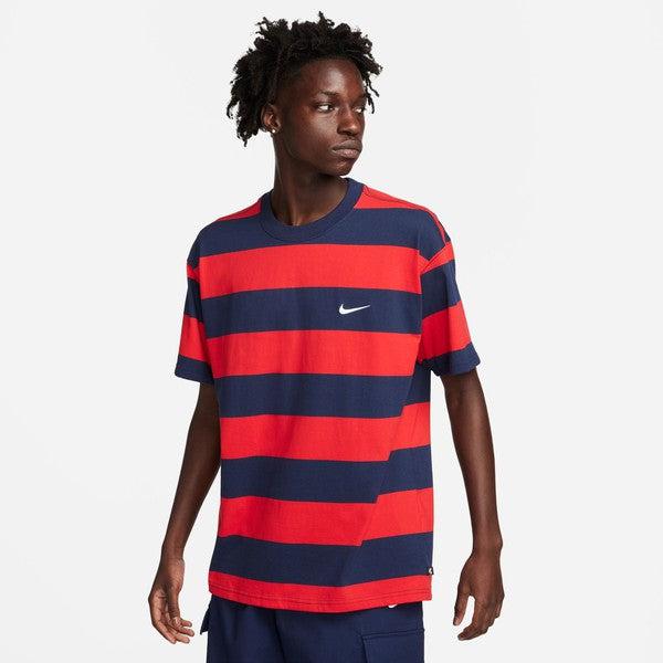 Nike SB Striped T-Shirt - University Red