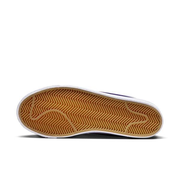 Nike SB Zoom Blazer Mid ISO "Orange Label" White - Court Purple - Gum-Black Sheep Skate Shop