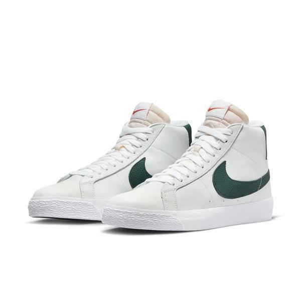 Nike SB Zoom Blazer Mid ISO "Orange Label" White - Pro Green-Black Sheep Skate Shop