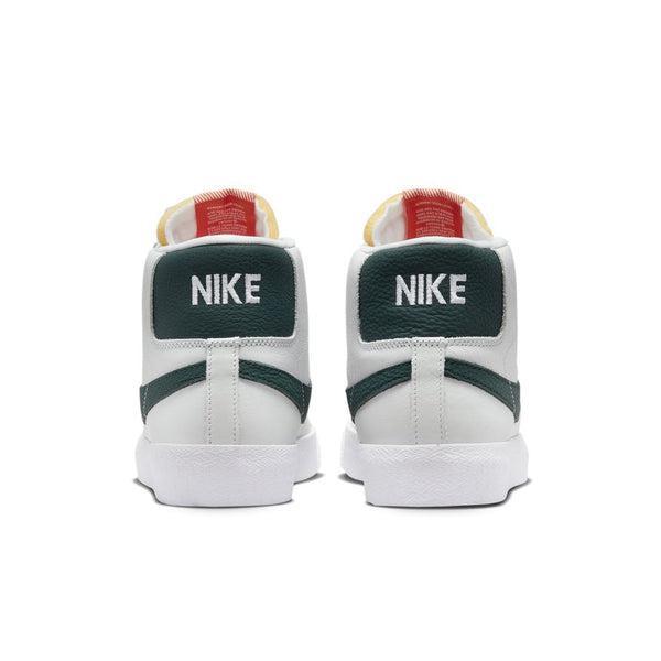 Nike SB Zoom Blazer Mid ISO "Orange Label" White - Pro Green-Black Sheep Skate Shop