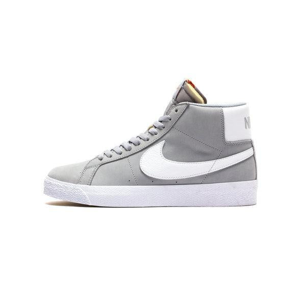 Nike SB Zoom Blazer Mid ISO "Orange Label" Wolf Grey - White-Black Sheep Skate Shop