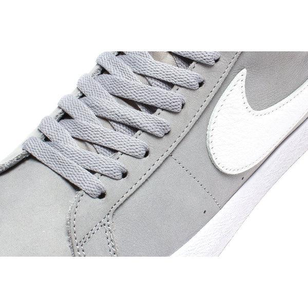 Nike SB Zoom Blazer Mid ISO "Orange Label" Wolf Grey - White-Black Sheep Skate Shop
