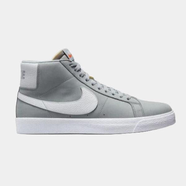 Nike SB Zoom Blazer Mid ISO "Orange Label" Wolf Grey - White-Black Sheep Skate Shop