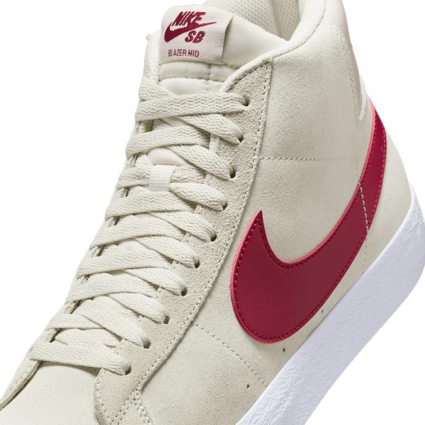 Nike SB Zoom Blazer Mid Pale Ivory - Noble Red - Silt Red - White-Black Sheep Skate Shop