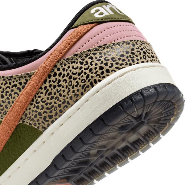Nike SB x Arts & Rec Dunk Low Pro QS Khaki - Amber - Rough Green - Rust Pink-Black Sheep Skate Shop