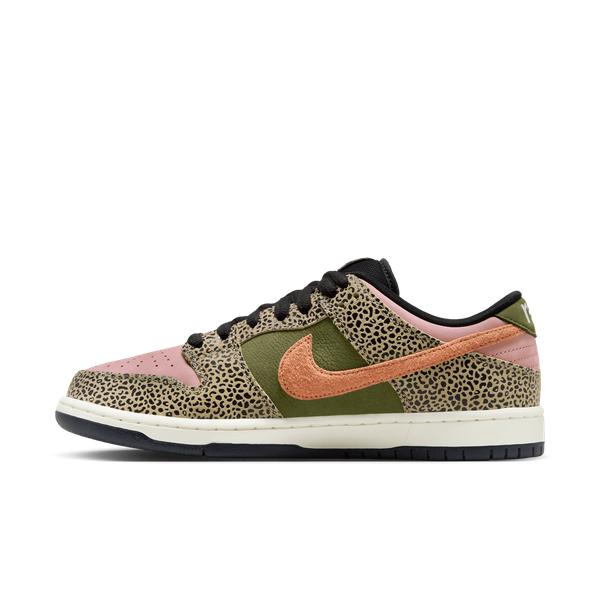 Nike SB x Arts & Rec Dunk Low Pro QS Khaki - Amber - Rough Green - Rust Pink-Black Sheep Skate Shop