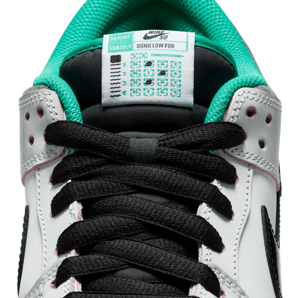 Nike SB x CSEF Dunk Low Pro QS Summit White - Black - Iron Grey-Black Sheep Skate Shop