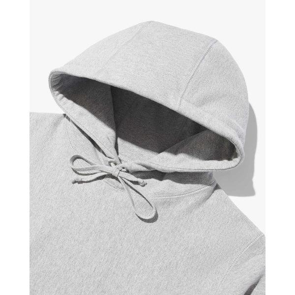 Noah Clothing Classic Hoodie Sweatshirt Heather Grey-Black Sheep Skate Shop