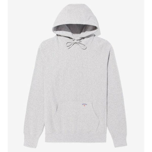 Noah Clothing Classic Hoodie Sweatshirt Heather Grey-Black Sheep Skate Shop