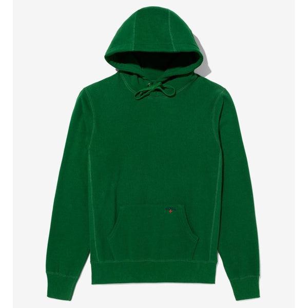 Noah Clothing Classic Hoodie Sweatshirt Spartan Green-Black Sheep Skate Shop