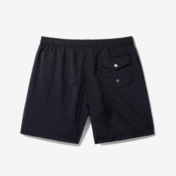 Noah Clothing Core Swim Trunk Premium Black-Black Sheep Skate Shop