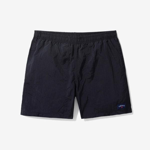 Noah Clothing Core Swim Trunk Premium Black-Black Sheep Skate Shop