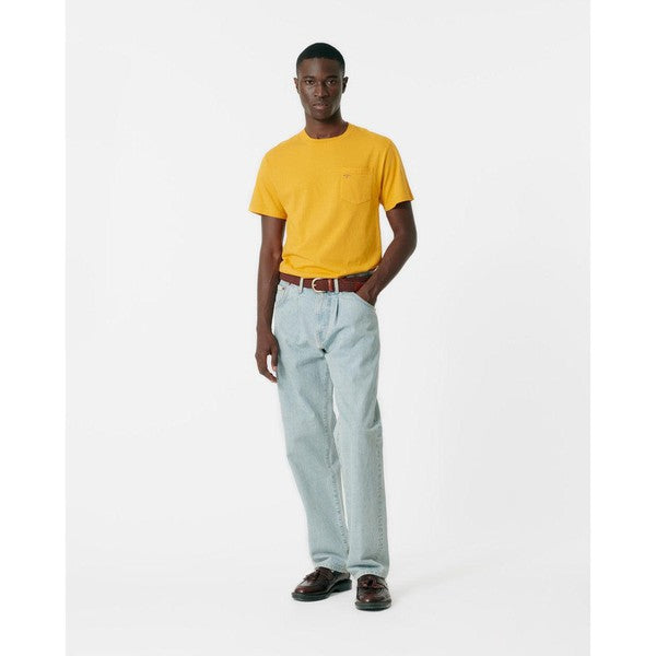 Noah Clothing Pleated Denim Jeans Light Wash-Black Sheep Skate Shop