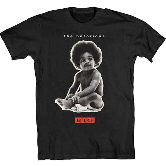 Notorious B.I.G. Biggie Big Baby Tee Black-Black Sheep Skate Shop