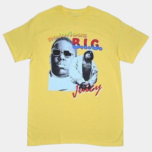 Notorious B.I.G. Biggie Juicy Tee - Banana-Black Sheep Skate Shop
