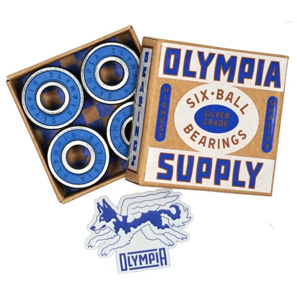 Olympia Supply High-Speed Bearings Set Silver Grade-Black Sheep Skate Shop