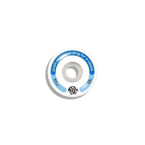 PUSH Skateboarding For A Cause Peek Over Complete Soft Top 7.0"-Black Sheep Skate Shop