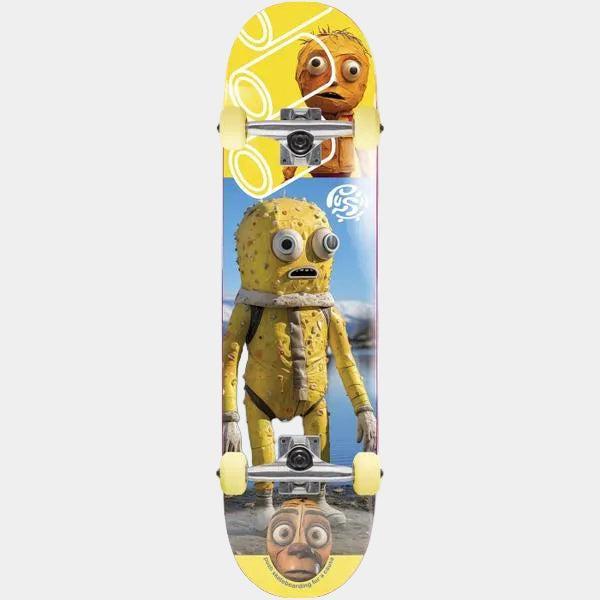 PUSH Skateboarding Yellow Man Complete 7.25