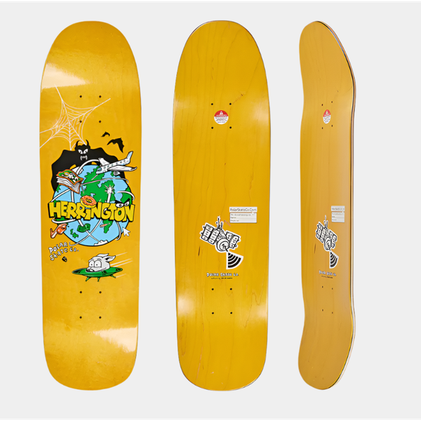 Polar Skate Co. Aaron Herrington Planet Herrington Shaped Deck 8.65"-Black Sheep Skate Shop