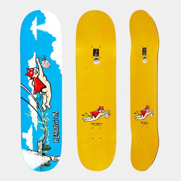 Polar Skate Co. Aaron Herrington Take Away Deck 8.25"-Black Sheep Skate Shop